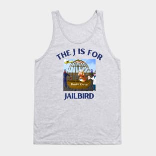 Donald J Trump Jailbird Batshit Crazy Tank Top